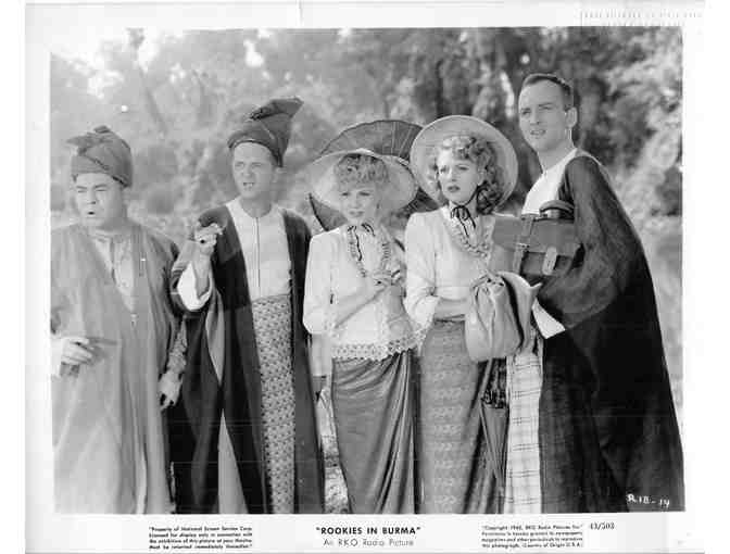 ROOKIES IN BURMA, 1943, movie stills, Wally Brown, Alan Carney