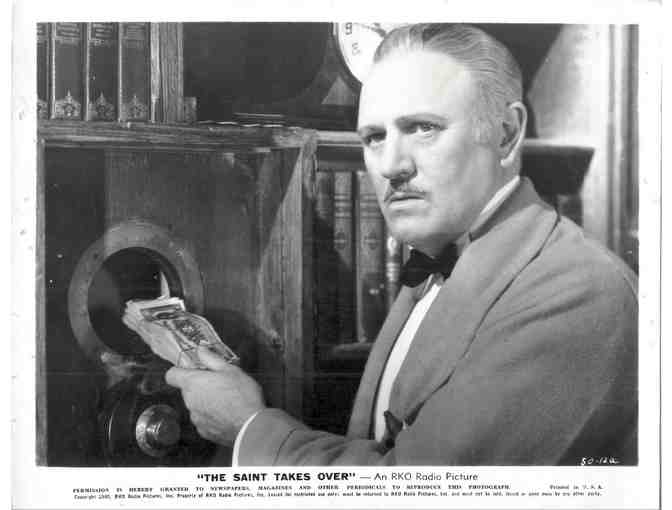 SAINT TAKES OVER, 1940, movie stills, George Sanders, Wendy Barrie