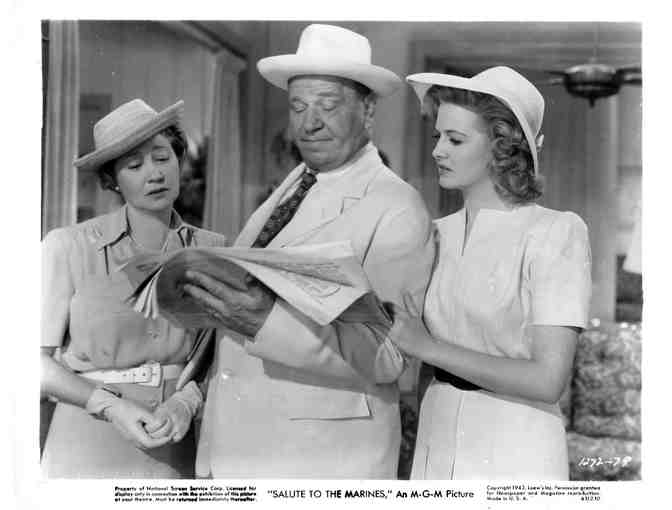 SALUTE TO THE MARINES, 1943, movie stills, Wallace Beery