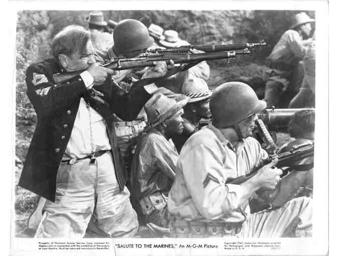 SALUTE TO THE MARINES, 1943, movie stills, Wallace Beery