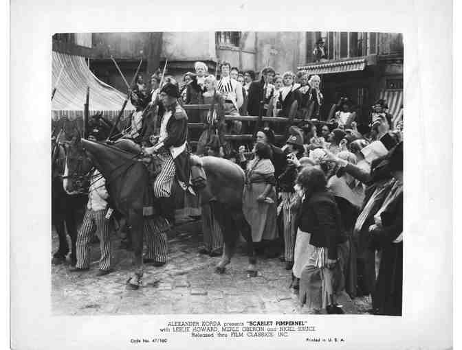 SCARLET PIMPERNEL, 1934, movie stills, Leslie Howard, Merle Overon