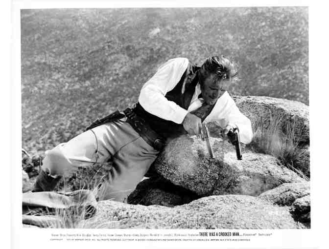 THERE WAS A CROOKED MAN, 1970, movie stills, Kirk Douglas