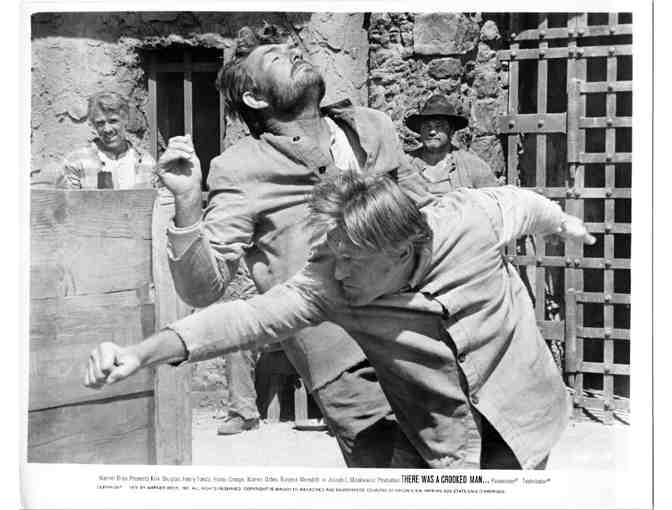 THERE WAS A CROOKED MAN, 1970, movie stills, Kirk Douglas
