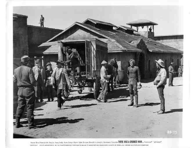 THERE WAS A CROOKED MAN, 1970, movie stills, Kirk Douglas