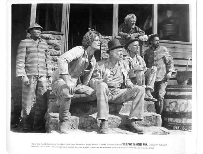 THERE WAS A CROOKED MAN, 1970, movie stills, Kirk Douglas