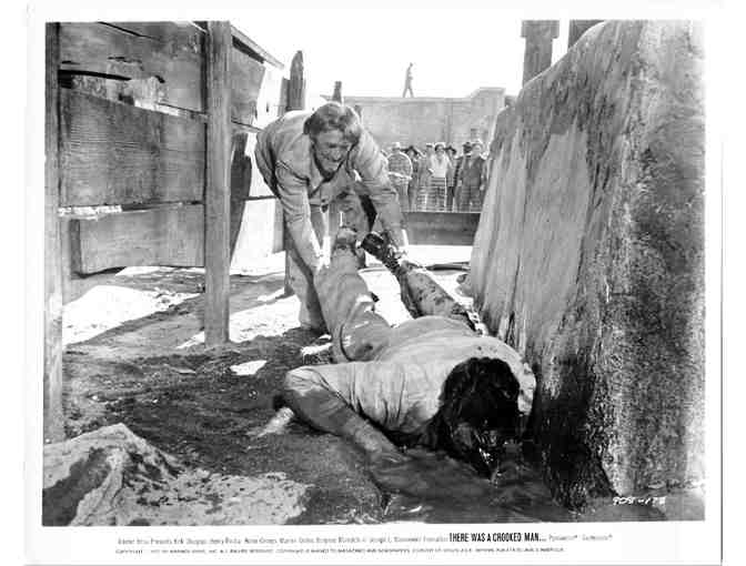 THERE WAS A CROOKED MAN, 1970, movie stills, Kirk Douglas