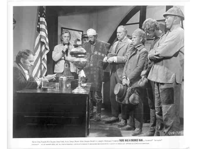 THERE WAS A CROOKED MAN, 1970, movie stills, Kirk Douglas