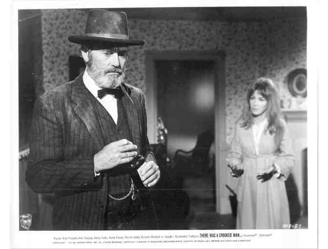 THERE WAS A CROOKED MAN, 1970, movie stills, Kirk Douglas