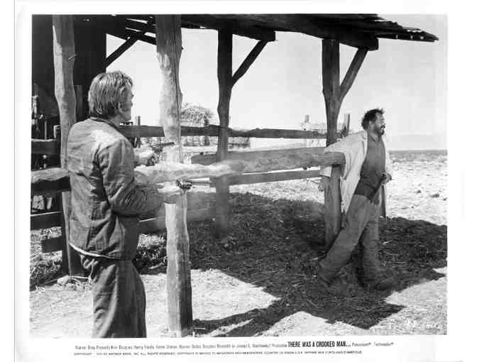 THERE WAS A CROOKED MAN, 1970, movie stills, Kirk Douglas