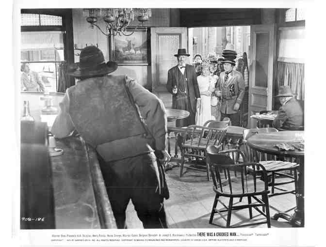 THERE WAS A CROOKED MAN, 1970, movie stills, Kirk Douglas