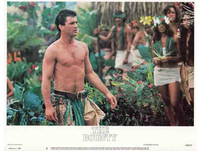 BOUNTY, 1984, lobby cards set, Mel Gibson, Anthony Hopkins
