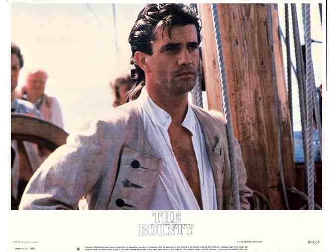 BOUNTY, 1984, lobby cards set, Mel Gibson, Anthony Hopkins