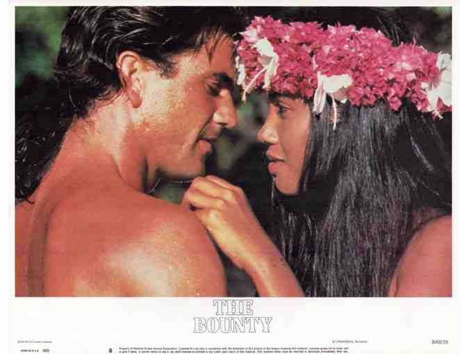 BOUNTY, 1984, lobby cards set, Mel Gibson, Anthony Hopkins