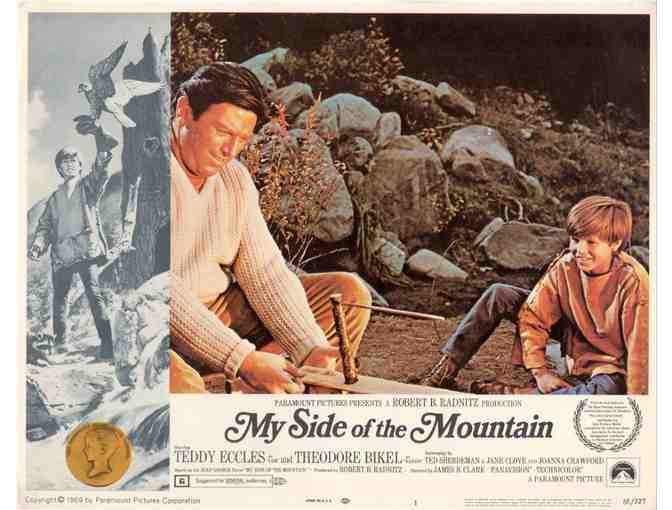 MY SIDE OF THE MOUNTAIN, 1968, lobby card set, Ted Eccles, Theodore Bikel