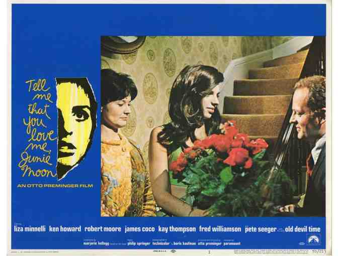 TELL ME THAT YOU LOVE ME, JUNIE MOON, 1970, lobby card set, Liza Minnelli