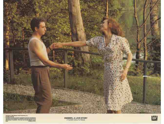 ENEMIES A LOVE STORY, 1989, lobby card set, Ron Silver, Anjelica Huston