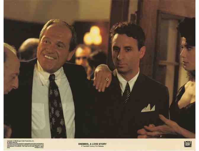 ENEMIES A LOVE STORY, 1989, lobby card set, Ron Silver, Anjelica Huston