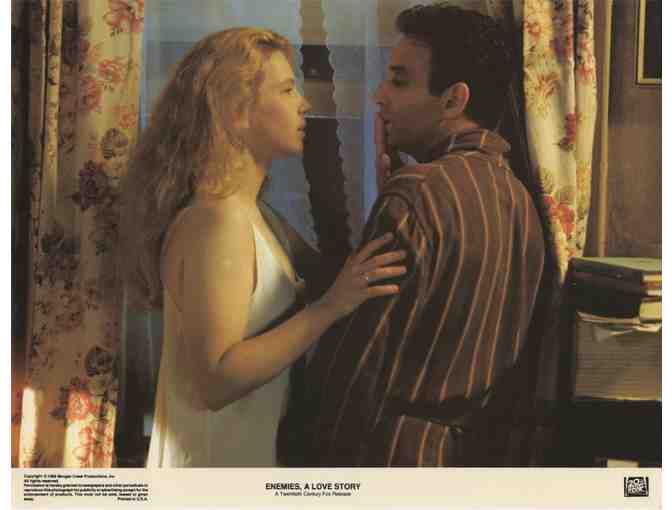 ENEMIES A LOVE STORY, 1989, lobby card set, Ron Silver, Anjelica Huston