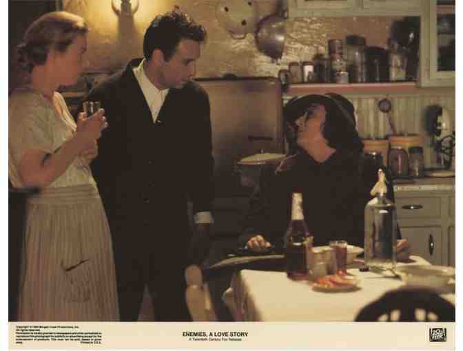 ENEMIES A LOVE STORY, 1989, lobby card set, Ron Silver, Anjelica Huston