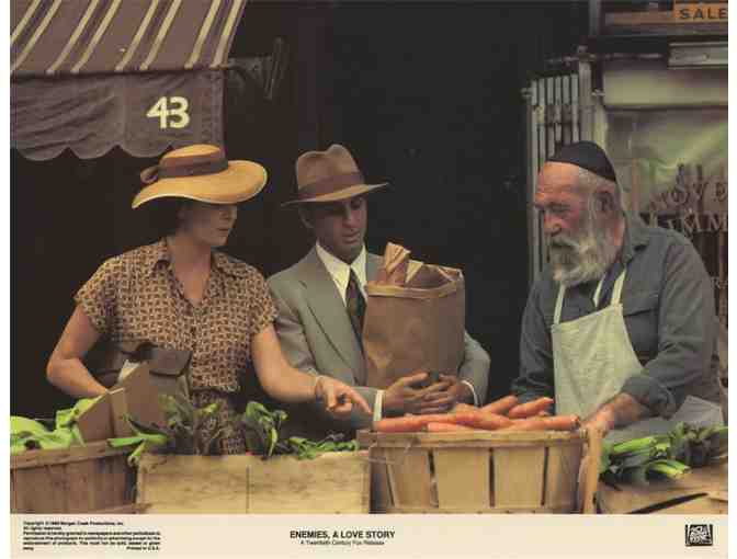 ENEMIES A LOVE STORY, 1989, lobby card set, Ron Silver, Anjelica Huston