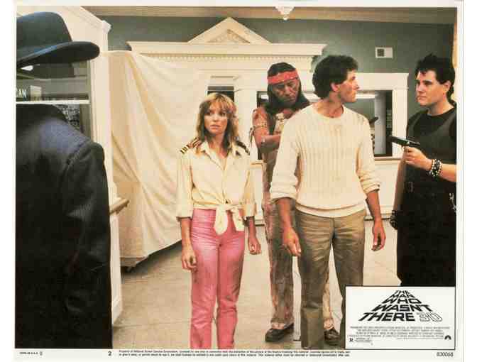 MAN WHO WASNT THERE 3-D, 1983, lobby card set, Steve Guttenberg