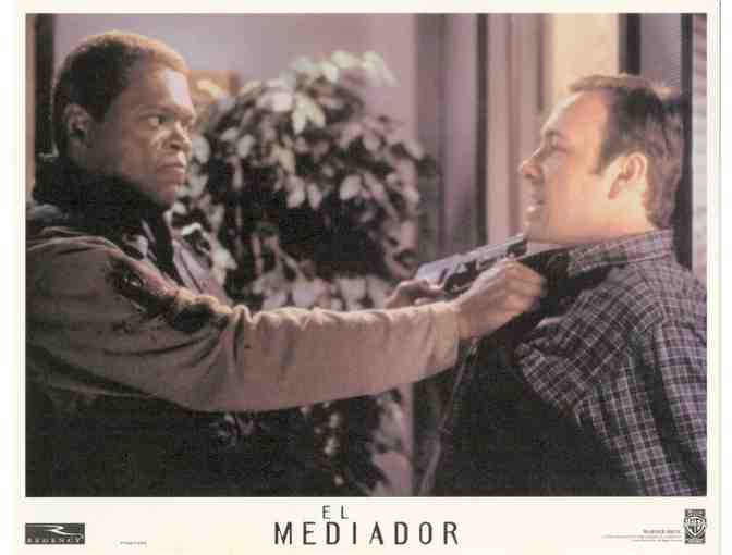 NEGOTIATOR, 1998, lobby card set, Samuel L. Jackson, Kevin Spacey