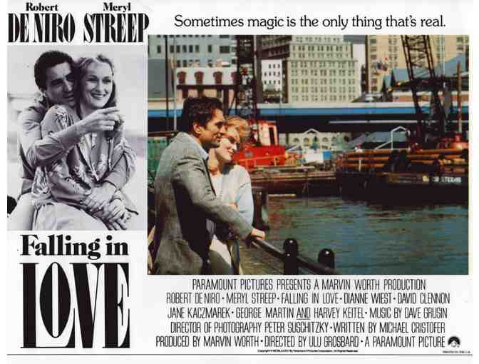 FALLING IN LOVE, 1984, lobby card set, Robert De Niro, Meryl Streep
