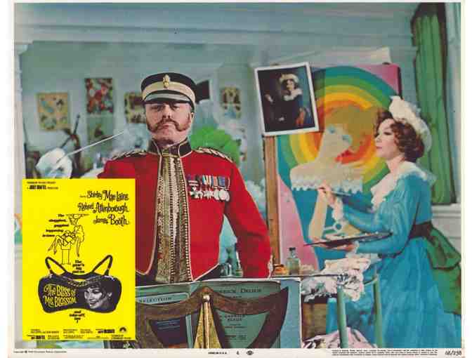 BLISS OF MRS. BLOSSOM, 1968, lobby card set, Shirley MacLaine, James Booth