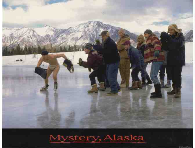 MYSTERY, ALASKA, 1999, lobby card set, Russell Crowe, Mike Myers