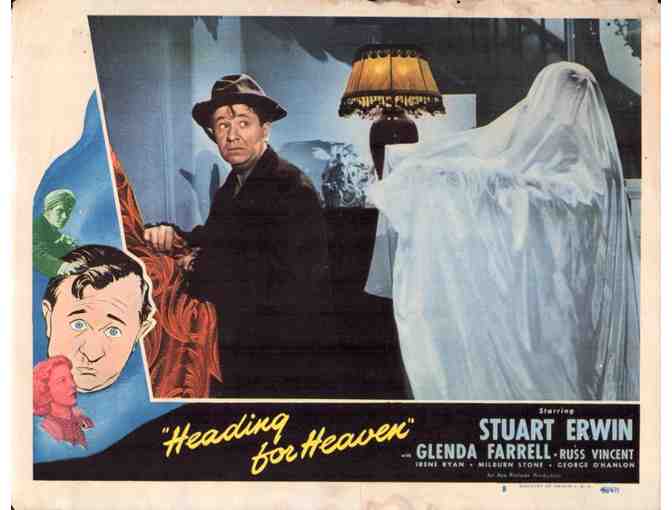 HEADING FOR HEAVEN, 1948, lobby cards, Stuart Erwin, Glenda Farrell