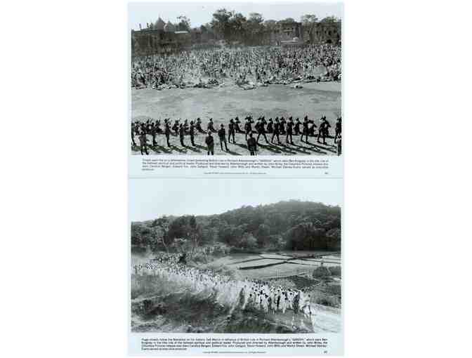 GANDHI, 1982, movie stills, Ben Kingsley, Candice Bergen