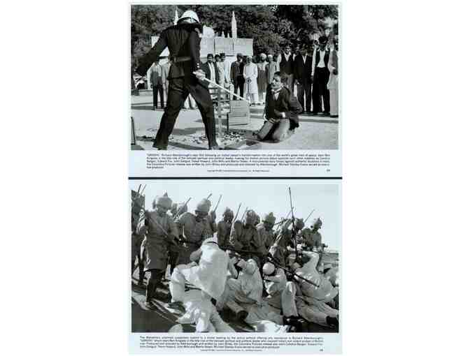 GANDHI, 1982, movie stills, Ben Kingsley, Candice Bergen