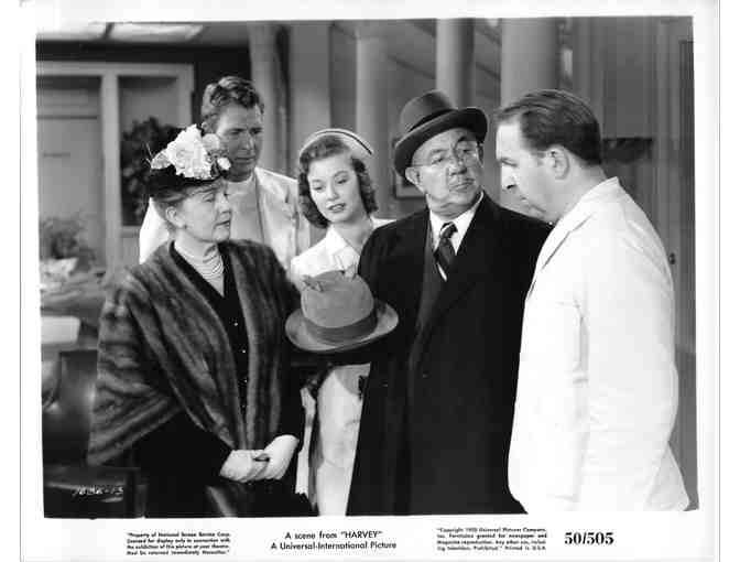 HARVEY, 1950, movie stills, Jimmy Stewart, Josephine Hull