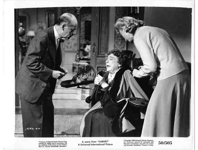 HARVEY, 1950, movie stills, Jimmy Stewart, Josephine Hull