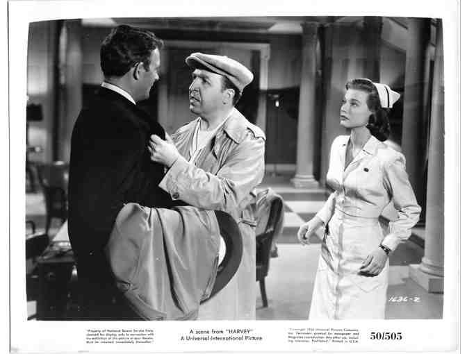 HARVEY, 1950, movie stills, Jimmy Stewart, Josephine Hull