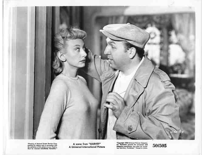 HARVEY, 1950, movie stills, Jimmy Stewart, Josephine Hull