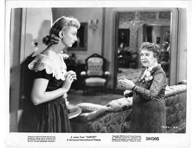 HARVEY, 1950, movie stills, Jimmy Stewart, Josephine Hull