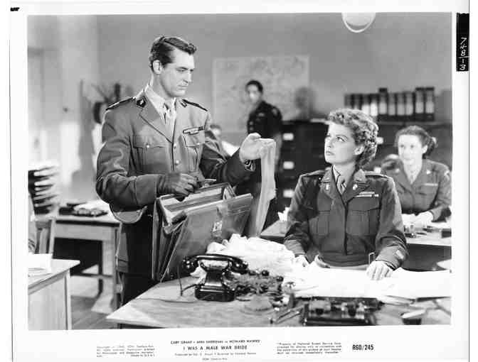 I WAS A MALE WAR BRIDE, 1949, movie stills, Cary Grant