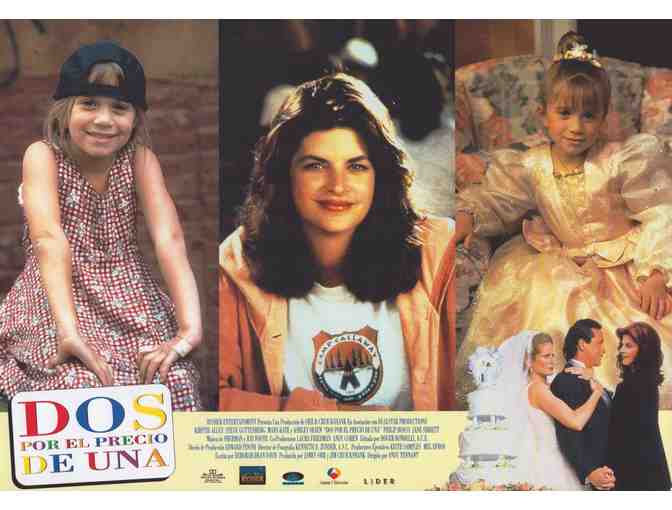IT TAKES TWO, 1995, lobby cards, Kirstie Alley, Steve Guttenberg