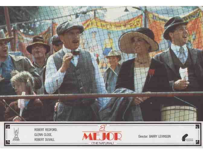 NATURAL, 1984, lobby cards, Robert Redford, Glenn Close