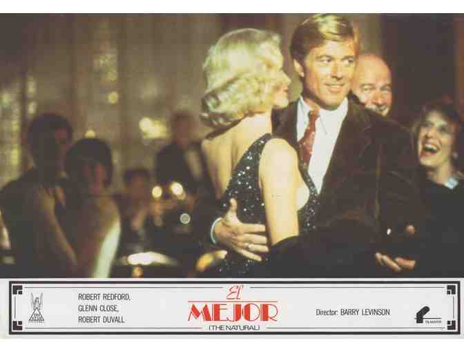 NATURAL, 1984, lobby cards, Robert Redford, Glenn Close