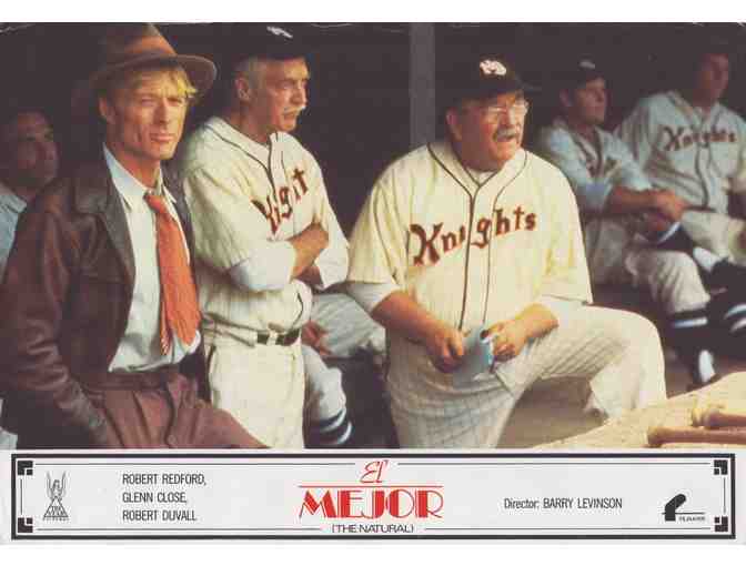NATURAL, 1984, lobby cards, Robert Redford, Glenn Close