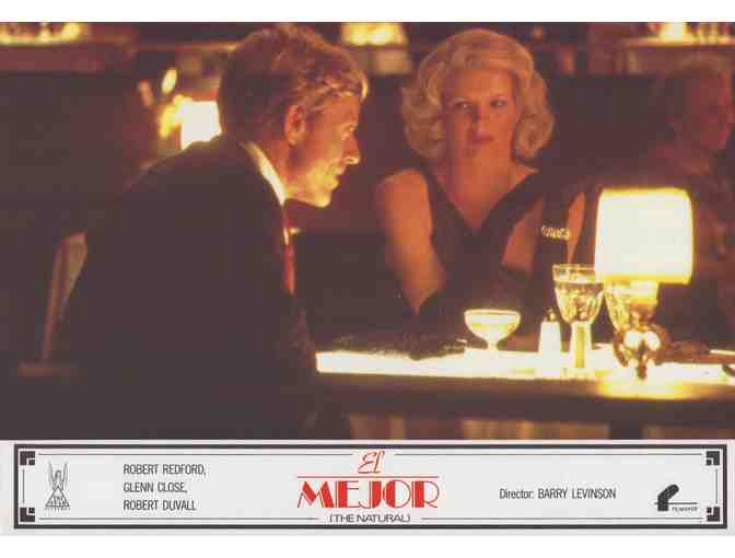 NATURAL, 1984, lobby cards, Robert Redford, Glenn Close