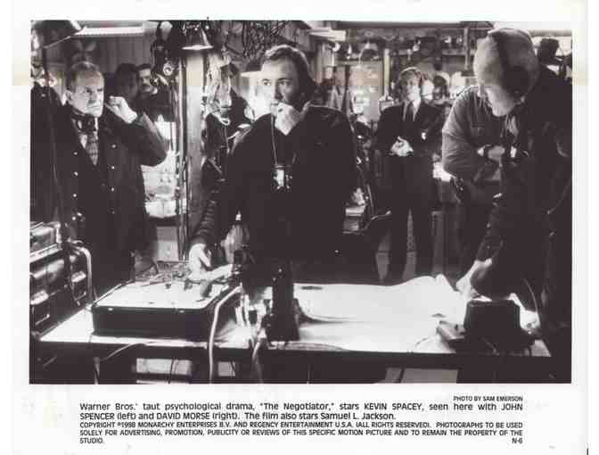 NEGOTIATOR, 1998, cards and stills, Samuel L. Jackson, Kevin Spacey