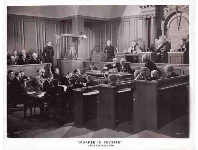 MURDER IN REVERSE, 1947, movie stills, William Harnell, Chili Bouchier