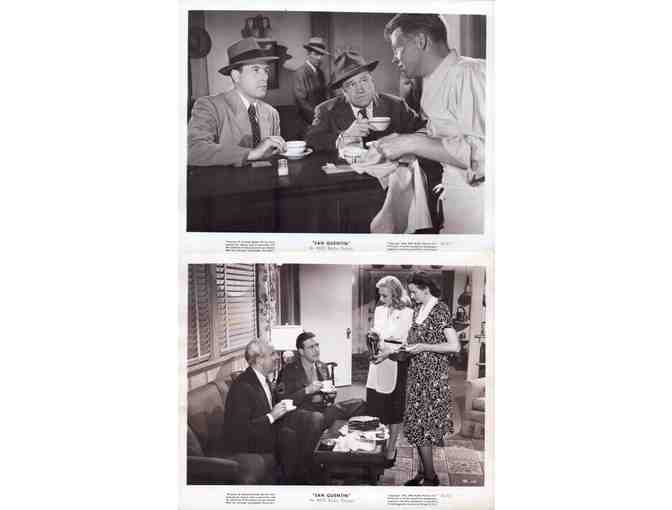 SAN QUENTIN, 1947, movie stills, Lawrence Tierney, Raymond Burr