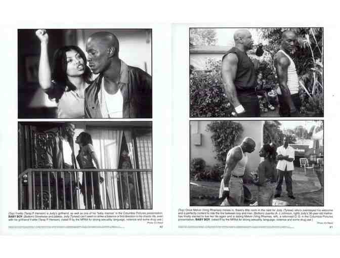BABY BOY, 2001, movie stills, Ving Rhames, Tyrese Gibson