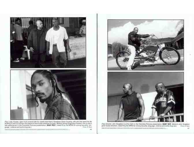 BABY BOY, 2001, movie stills, Ving Rhames, Tyrese Gibson