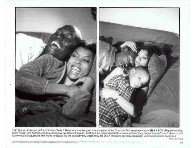 BABY BOY, 2001, movie stills, Ving Rhames, Tyrese Gibson