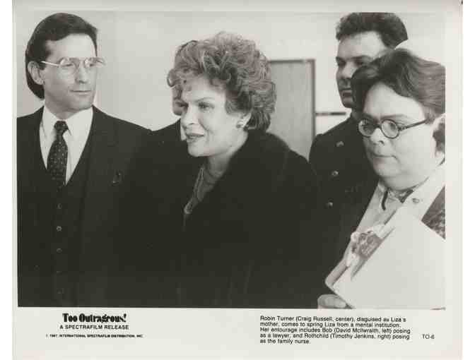 TOO OUTRAGEOUS, 1987, movie stills, Drag-to-Riches story